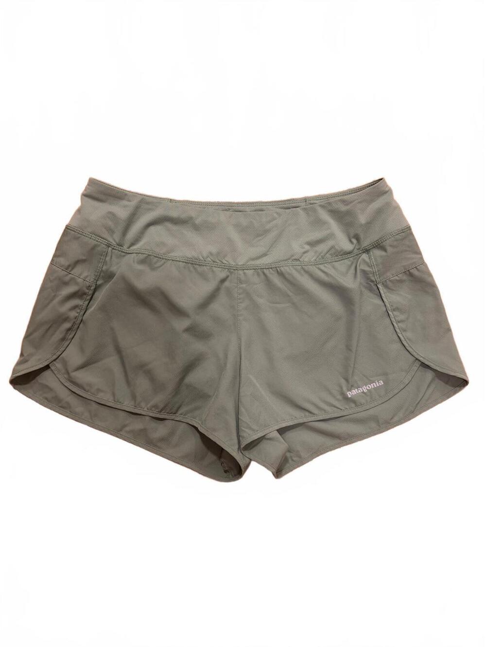 PATAGONIA Strider Pro Shorts Women’s XS Sage Green Athletic Running Shorts XS